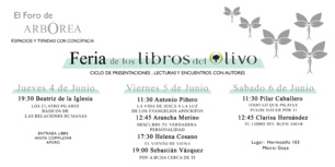 Feria de "Libros del Olivo". Contacto directo con los autores.