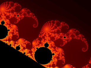 Fractal de Mandelbrot. Fuente: Wikimedia Commons.