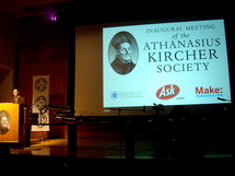 Conferencia sobre Athanasius Kircher en 2007.