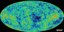 Imagen de los primeros momentos del Universo después del Big Bang (WMAP, 2001).