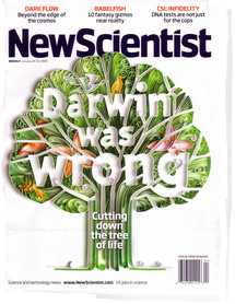 Portada de la revista Newscientist de enero 2009