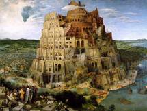 La Torre de Babel, pintura al óleo sobre lienzo de Pieter Brueghel el Viejo. Wikipedia.