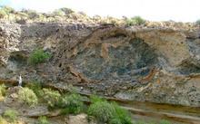 Restos del desprendimiento de tierra como consecuencia de una erupción volcánica hallados en Tenerife. Fuente: Pablo Dávila-Harris.