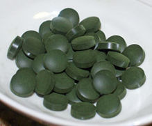 Tabletas de Spirulina. Fuente: Wikimedia Commons.