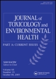 Portada de la revista Journal of Toxicology and Environmental Health, Part A.