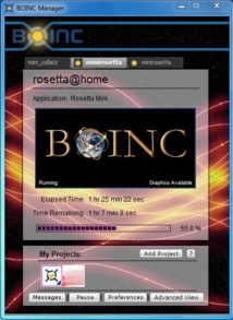 Cada usuario puede personalizar la apariencia de BOINC. Fuente: Wikimedia Commons