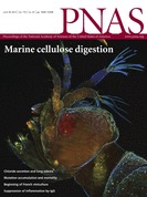 Portada de la edición de esta semana de la revista PNAS. Fuente: PNAS.