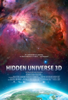 Cartel de la película Hidden Universe 3D. Fuente: ESO.