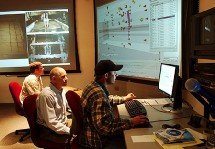 Simulación de terremotos en el Center for Geotechnical Modeling. Debbie Aldridge/UC Davis