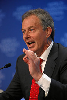 Tony Blair sufría el síndrome de hibris, a juzgar por el análisis de su discurso. Fuente: Flickr.