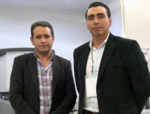 Los investigadores Richard Angulo y Rodrigo Uribe Jiménez. Fuente: AlphaGalileo.