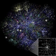 Mapa de Internet. Universidad de Toronto.