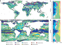 Mapa del movimiento de los distintos climas. Fuente: Nature.