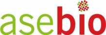 Logo de Asebio.