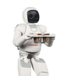 Asimo está concebido como asistente personal: Fuente: Honda.