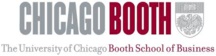 Logo de la Escuela de Negocios Booth de la Universidad de Chicago.