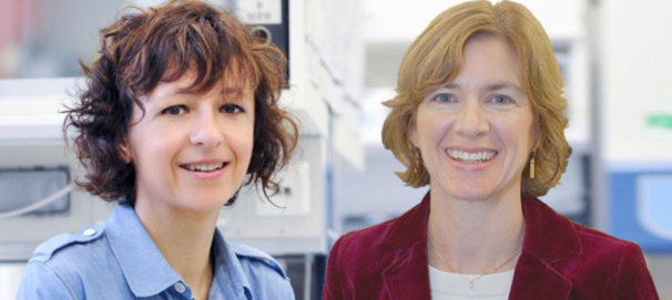 Emmanuelle Charpentier y Jennifer Doudna. Imagen: Fundación Princesa de Asturias. Fuente: Sinc.