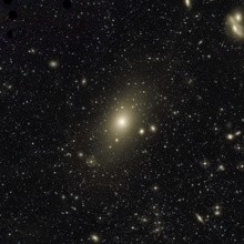 El halo de la galaxia Messier 87. Fuente: ESO.