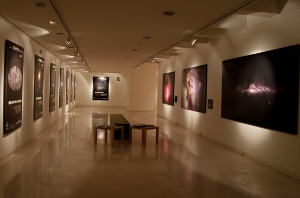 Muestra Asómate al Universo desde Valladolid. Fuente: Museo de la Ciencia de Valladolid.