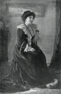 Retrato de Hertha Ayrton, por Mme. Darmesteter. Fuente: Wikipedia. 