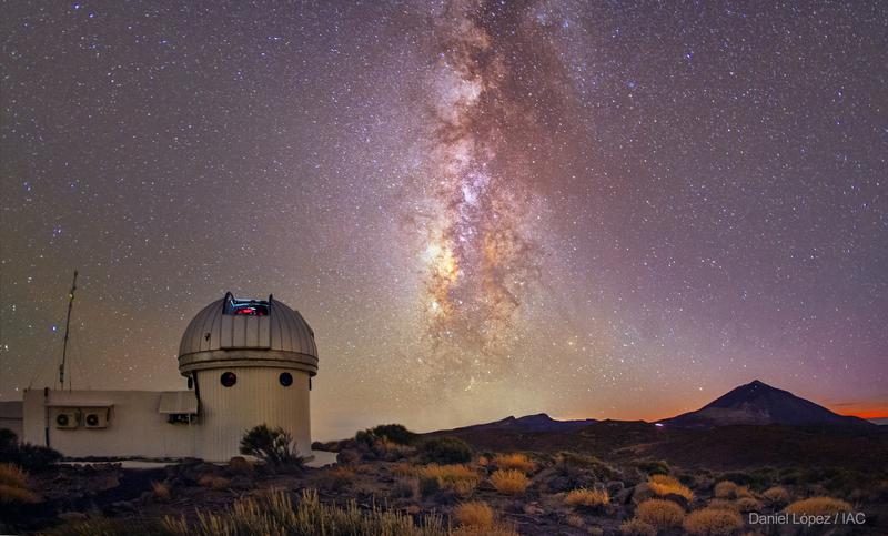 El telescopio Hertzsprung. Imagen: Daniel López. Fuente: IAC.