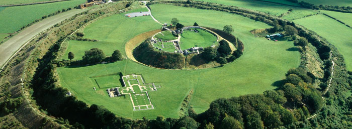 El fuerte de Old Sarum. Fuente: English Heritage.