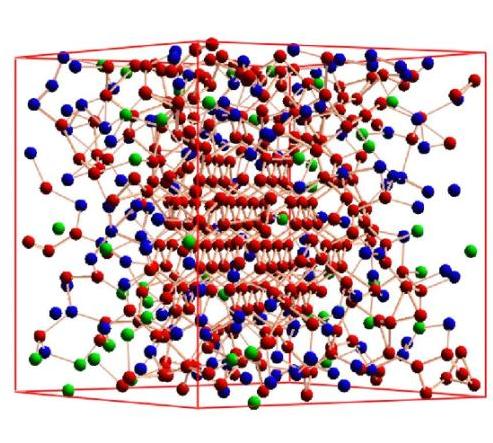 Racimo de nanodiamantes