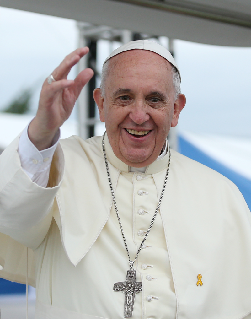 Papa Francisco en visita pastoral a Corea del Sur (2014). Imagen: Korea.net / Korean Culture and Information Service. Fuente: Disponible bajo la licencia CC BY-SA 2.0 vía Wikimedia Commons.