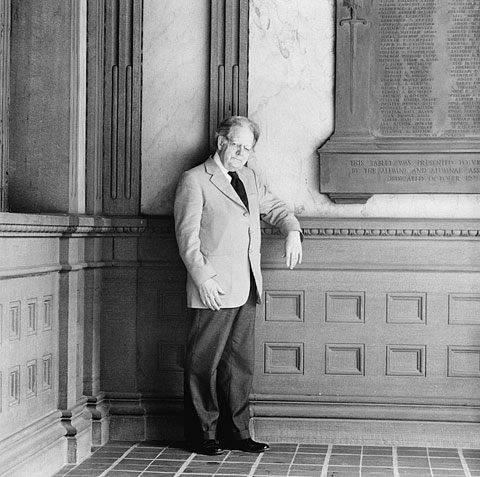 Northrop Frye. Imagen: Harry Palmer. Fuente:  Wikimedia Commons.