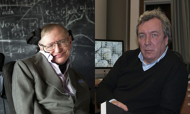 Los físicos Hawking y Mukhanov han ganado el Premio Fronteras del Conocimiento. Imagen: Fundación BBVA. Fuente: SINC.