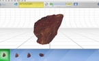 Primer mapa láser tridimensional del impacto de un meteorito 