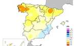 El mes de marzo fue más cálido y seco de lo normal