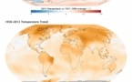 El año 2013 ha sido el séptimo más cálido desde 1880, según la NASA