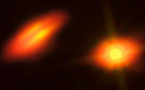 Obtienen la imagen más nítida de dos  protoplanetas orbitando una estrella doble 