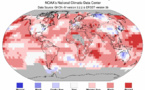 Las temperaturas de la superficie del planeta alcanzaron un récord histórico en agosto