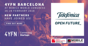 Telefónica mostrará en el 4YFN cómo la innovación interna y las startups interactúan para crear nuevas soluciones tecnológicas