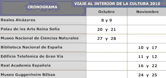 Comienza la temporada de otoño del programa “Viaje  al interior de la cultura”