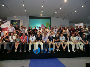 Los emprendedores galardonados del Premio Wayra en la clausura de la Wayra Week