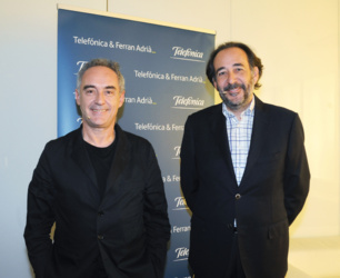 Telefónica y Ferran Adrià renuevan su alianza para seguir desarrollando iniciativas vinculadas a la innovación