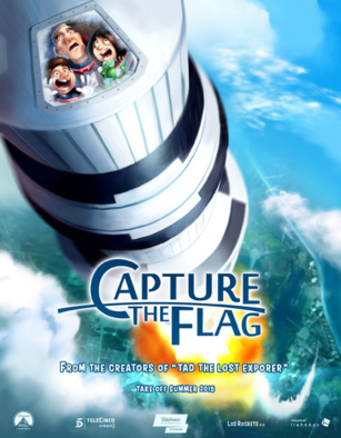 Telecinco Cinema, Telefónica Studios and Los Rockets AIE reach an agreement with Paramount Pictures for the worldwide distribuution of ‘Capture the flag’ and the second part of ‘Tad, the lost explorer’