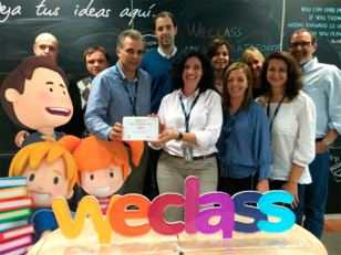 La solución integral eLearning de Telefónica "WeClass" considerada mejor plataforma educativa en Simo 2014