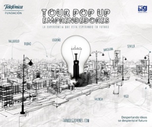 Seiscientos jóvenes han conocido cómo se conciben las ideas en el evento “Pop Up Emprendedores” de Telefónica