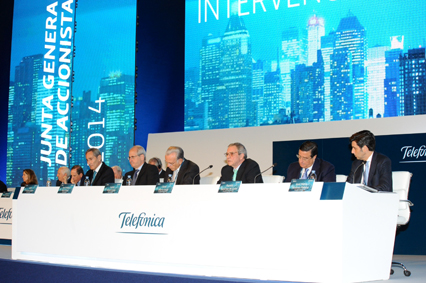 Telefónica presents the results of the company’s transformation process in 2013 and sets the priority of offering an attractive remuneration policy to shareholders